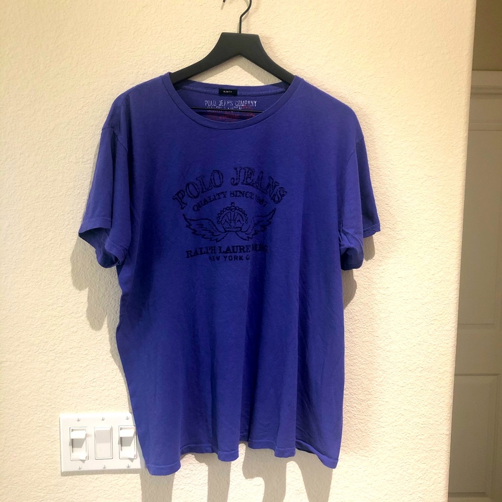 SOLD! Polo Jeans Company Ralph Lauren T-Shirt XL - Picture 1 of 4